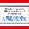 Nintendo Switch 2 aggiornamenti gratuiti