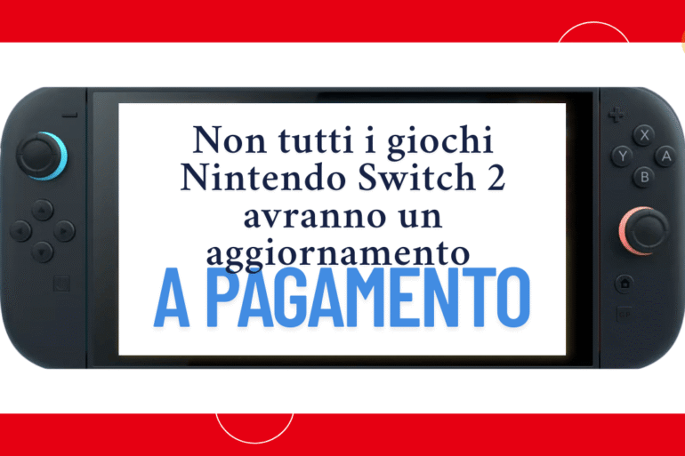 Nintendo Switch 2 aggiornamenti gratuiti