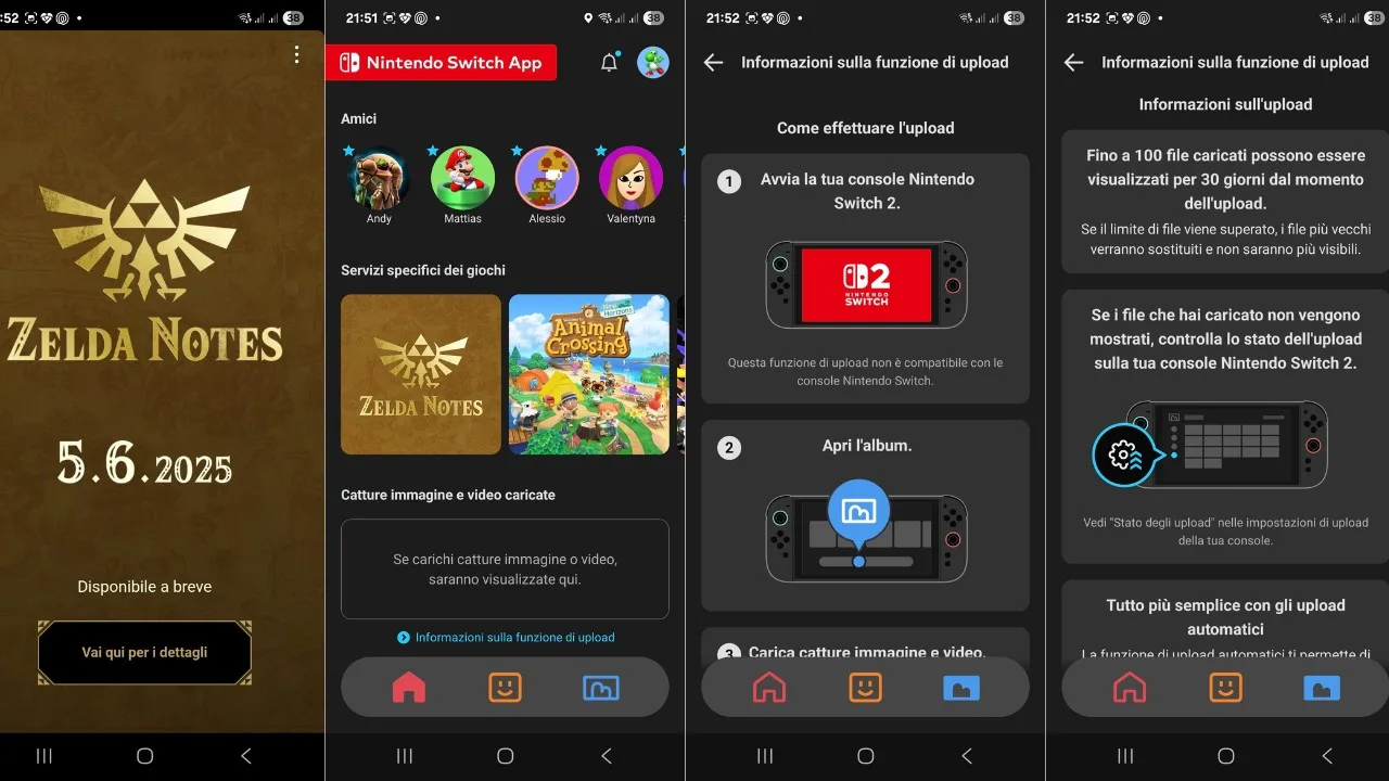 Nintendo Switch App Schermate 2