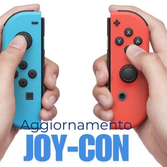Nintendo Switch Joy-Con Scollegati in mano