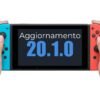 Nintendo Switch aggiornamento 20.1.0