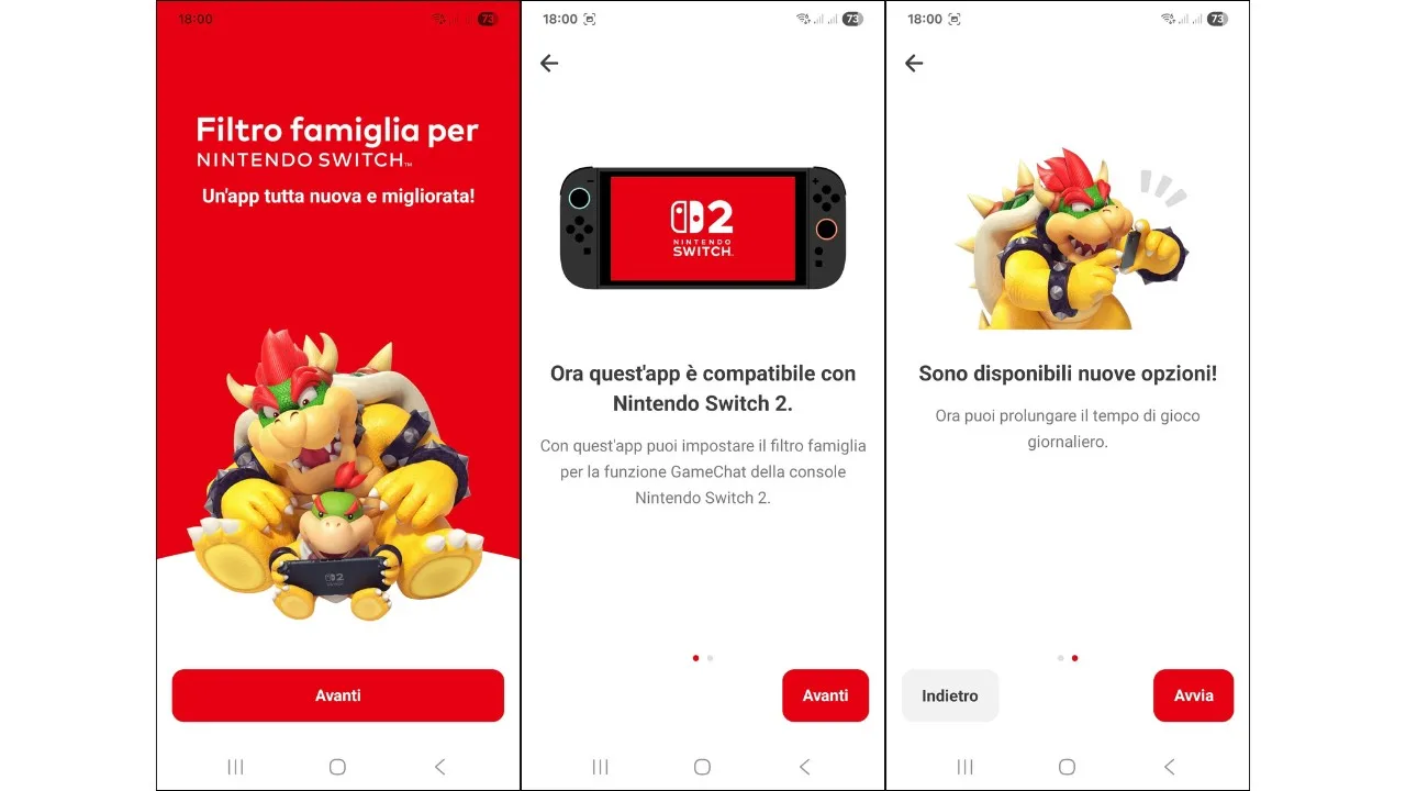Nintendo Switch filtro famiglia alla versione 2.0.0 - Screen 1