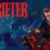 Una scena cupa in pixel art del gioco The Drifter, con il protagonista Mick Carter che indaga in un ambiente noir.