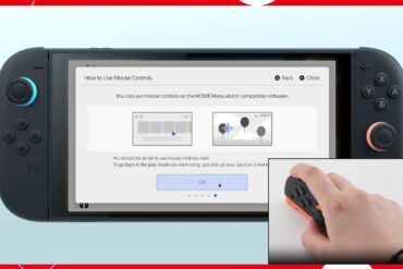 modalità mouse della Nintendo Switch 2