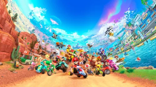Mario Kart World Copertina