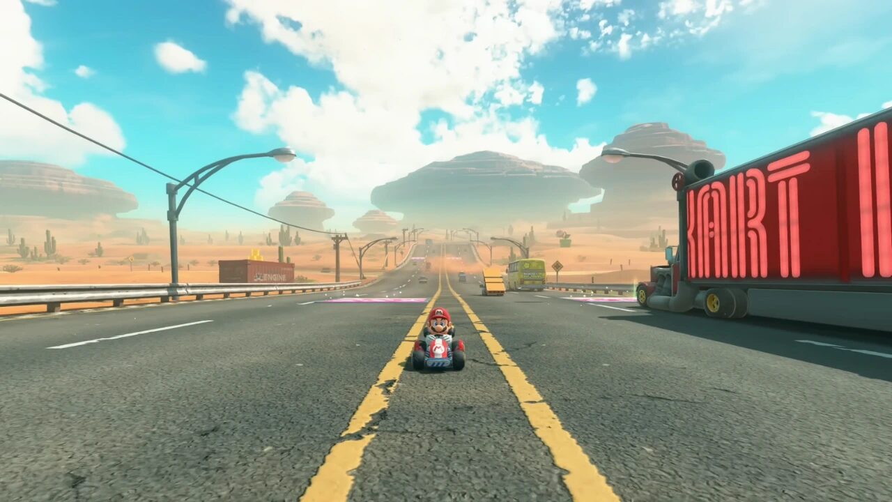 Mario su Kert - Mario Kart World