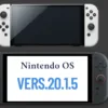 Nintendo OS - Nintendo Switch System Update 20.1.5