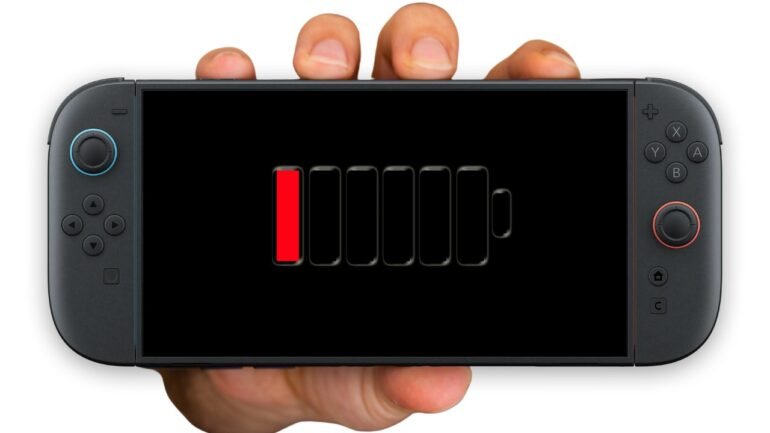Nintendo Switch 2 Batteria Scarica