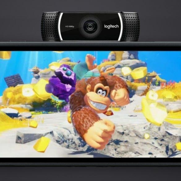 Nintendo Switch 2 collegare la camera USB-C di logitech
