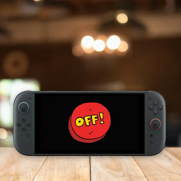Nintendo Switch 2 schermo nero off