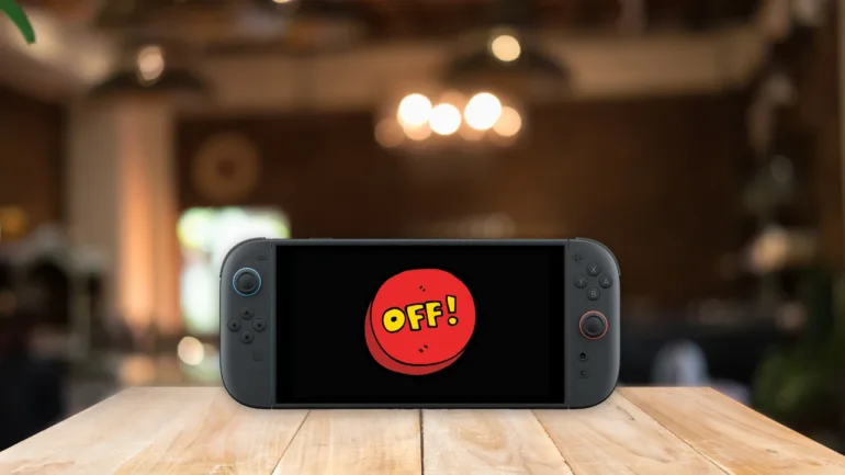 Nintendo Switch 2 schermo nero off