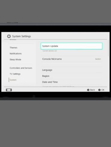 Nintendo Switch Firmware