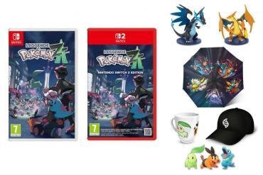 Pokémon Z-A per Nintendo Switch e Switch 2 con gadget esclusivi