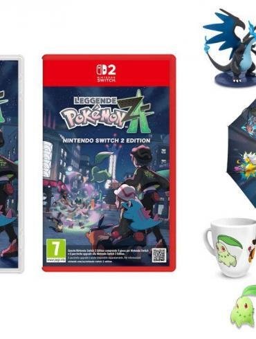 Pokémon Z-A per Nintendo Switch e Switch 2 con gadget esclusivi