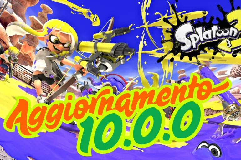 aggiornamento Splatoon 3 versione 10.0.0