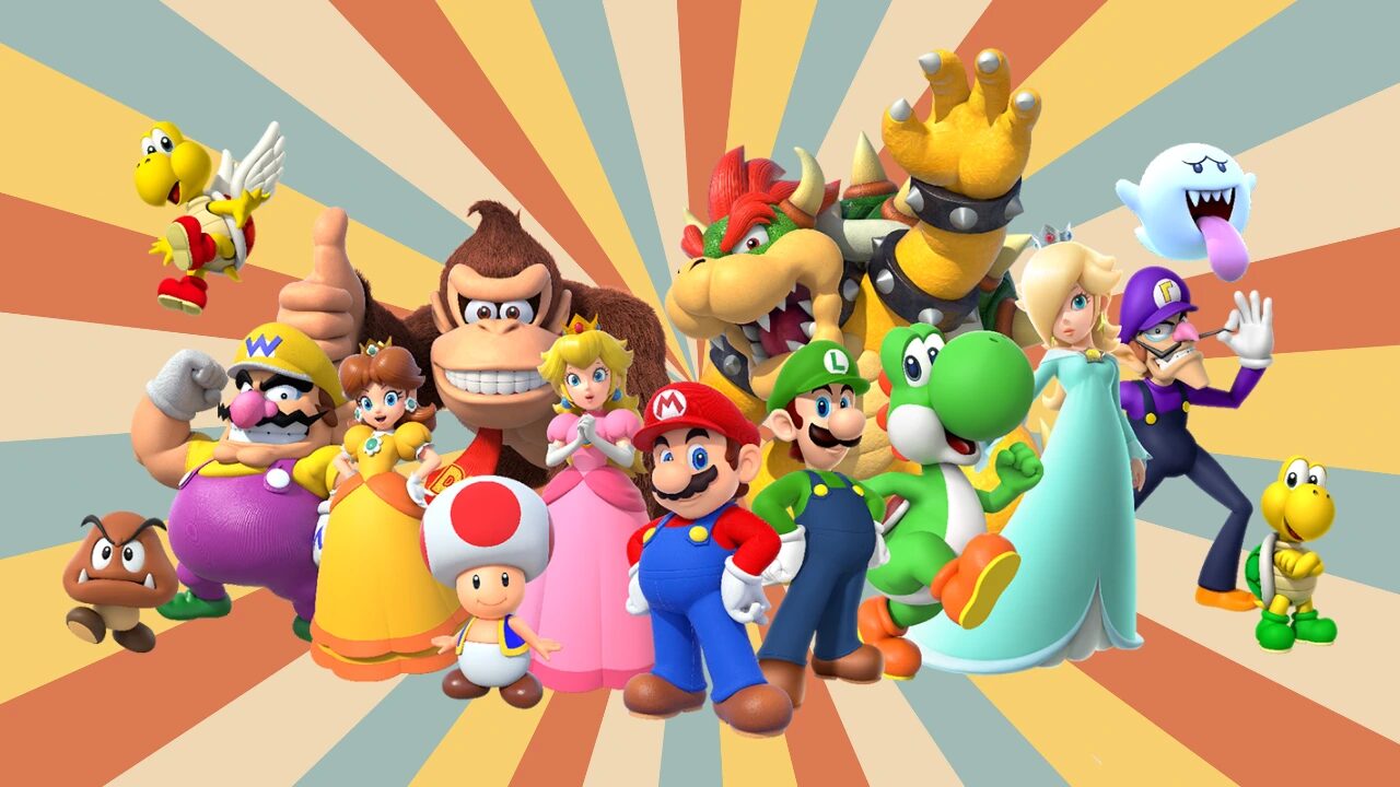 personaggi Super Mario nomi genere