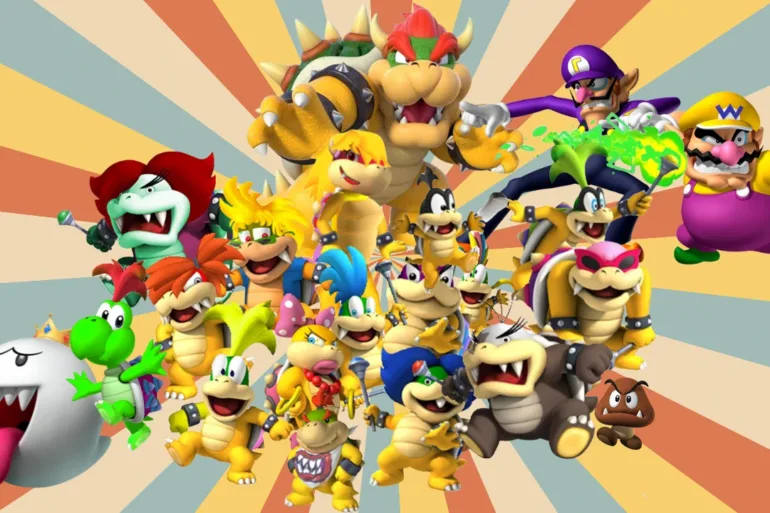 tutti i cattivi di Super Mario