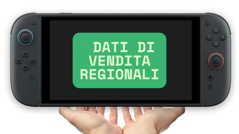 Dati di Vendita Regionali Nintendo Switch 2