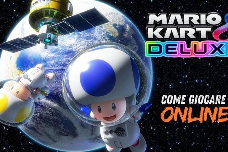 Mario Kart 8 Deluxe - Come giocare on line - Toad Space World