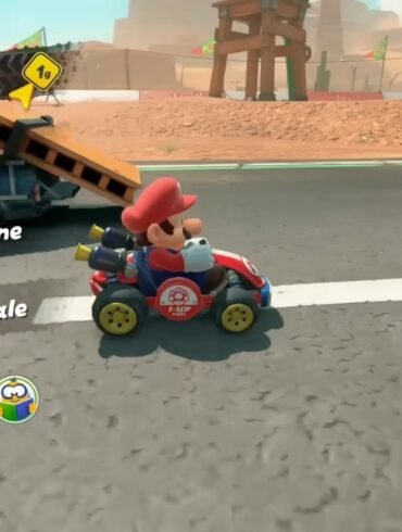 Mario Kart World - Menu Iniziale Italiano
