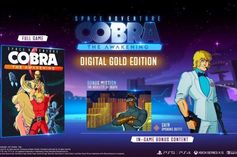 Space Adventure Cobra - Digital Gold Edition