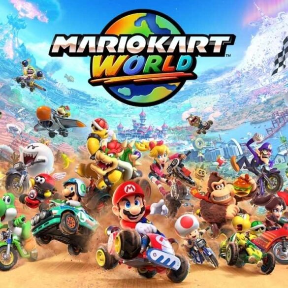 Mario Kart World Copertina Videogioco