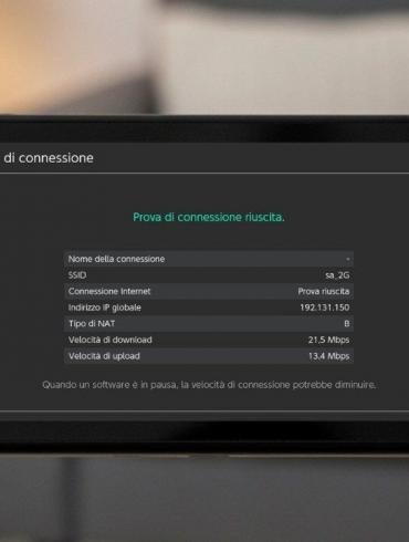 Nintendo Switch e Switch 2 Prova di Connessione Internet