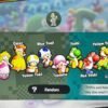 Un'immagine che mostra i personaggi di Super Mario Bros. Wonder, come Mario, Luigi e Peach,