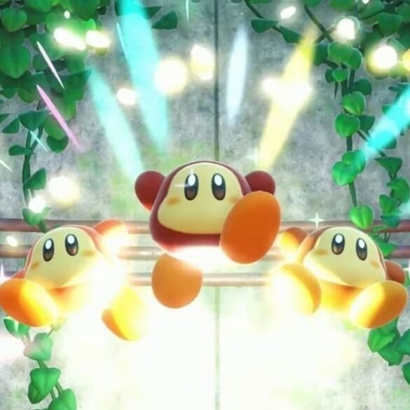 Waddle Dee che saltano per la felicità.