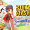 Il protagonista di STORY OF SEASONS: Grand Bazaar in un'ambientazione vivace del bazar, con animali e altri personaggi
