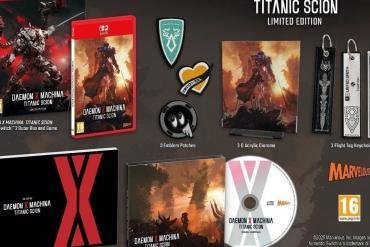 Pacchetto limited edition di Daemon X Machina titanic edition
