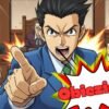 Un'immagine del videogioco Phoenix Wright: Ace Attorney Trilogy che mostra il protagonista Phoenix Wright in tribunale, con un grande fumetto che recita 'OBIEZIONE!' in primo piano.