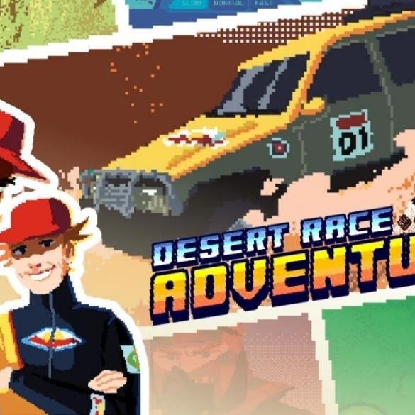 Desert Race Adventures Copertina