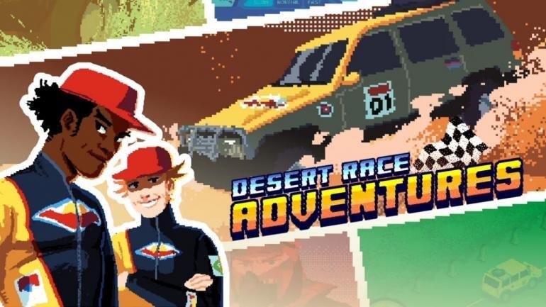 Desert Race Adventures Copertina
