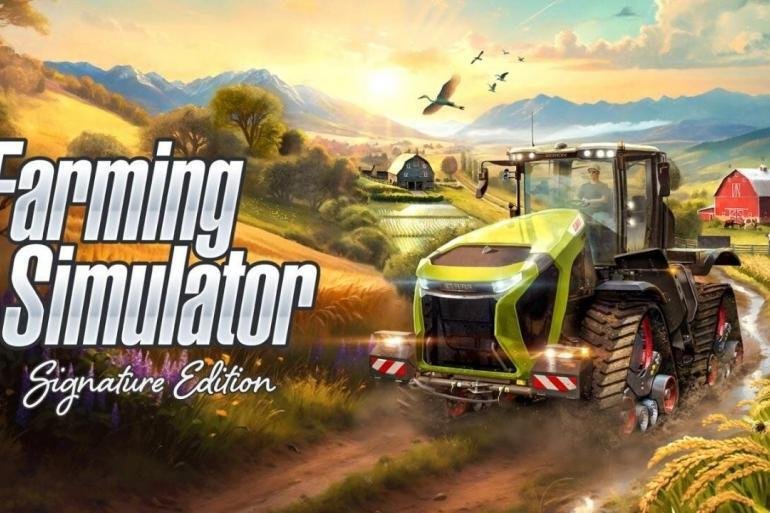 Farming Simulator: Signature Edition che mostra un trattore