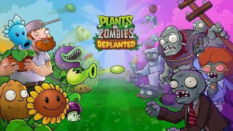 Cover di Plants vs. Zombies: Replanted con i Fagioli Sparasemi e gli Zombi