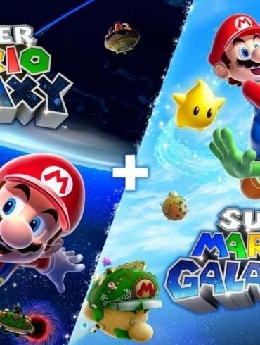 Super Mario Galaxy + Super Mario Galaxy 2 Copertina