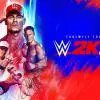 Artwork di WWE 2K25 Farewell Tour Edition con quattro personaggi giocabili: Dr. of Thuganomics John Cena, WrestleMania 41 John Cena, Brock Lesnar e Ron Cena (R-Truth), celebrando l'uscita su Nintendo Switch.
