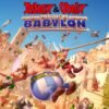 Immagine che raffigura Asterix e Obelix in azione, intenti a sconfiggere un gruppo di legionari romani con i loro pugni iconici. Lo sfondo mostra un paesaggio esotico e colorato che richiama le ambientazioni mediorientali di Babilonia, con elementi architettonici antichi e dettagli vivaci. I due eroi sono in primo piano, con Asterix che salta e Obelix che brandisce un Romani. L'immagine trasmette un'atmosfera di divertimento, azione e umorismo, tipica della serie. Il logo del gioco, "Asterix & Obelix: Mission Babylon", è visibile ma non troppo invadente, e si percepisce l'energia della modalità cooperativa.