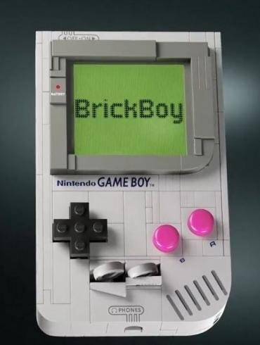 BrickBoy Lego Game Boy Kick Starter