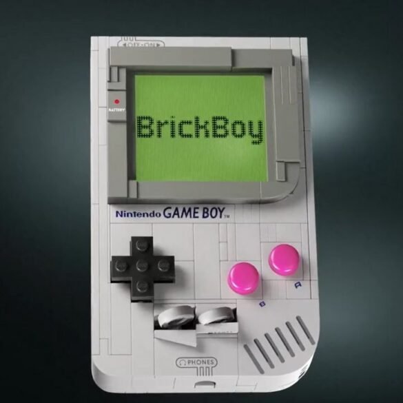 BrickBoy Lego Game Boy Kick Starter