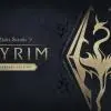 Il Sangue di Drago indossa la Tunica del Campione di Link e impugna la Spada Suprema in Skyrim su Nintendo Switch 2.