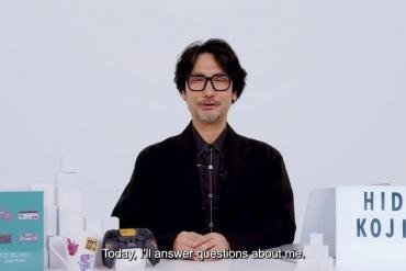 Hideo Kojima durante l'intervista di wired