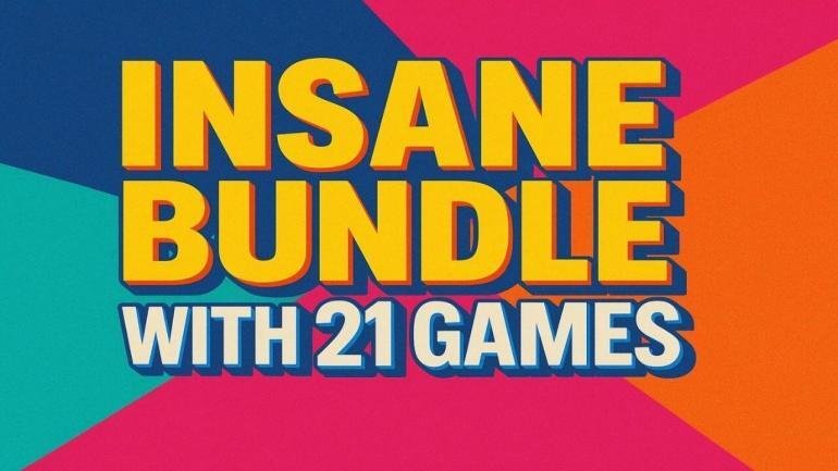Immagine promozionale del pacchetto Insane Bundle with 21 Games sul Nintendo eShop