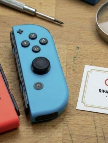Joy-Con Nintendo Switch con problemi di drifting dello stick analogico.