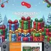 Grafica promozionale Switchmas 2025 con pacchi regalo e logo No Gravity.