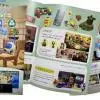 Volantino promozionale giapponese di Animal Crossing New Horizons Ver 3.0 che mostra i nuovi abitanti e il logo Nintendo Switch 2.