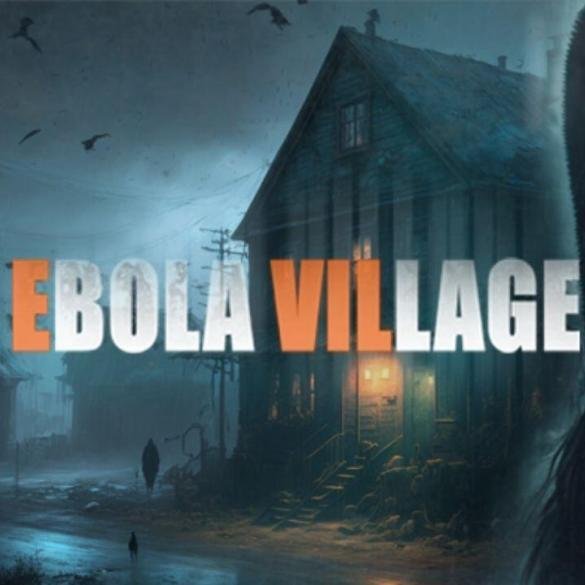 Uno scenario cupo e inquietante di un villaggio russo nel videogioco horror Ebola Village, in uscita su console.