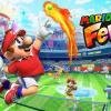 Il vasto roster di personaggi di Mario Tennis Fever schierato sul campo da gioco per Nintendo Switch 2.