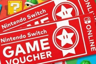 Voucher per Nintendo Switch